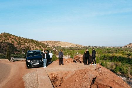 Excursion d'une journée dans les montagnes de l'Atlas et les 5 vallées avec déjeuner à Marrakech